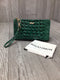 Brahmin Emerald Melbourne Leather Wristlet
