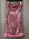 Judith March strapless Dress Sequined Size Medium
