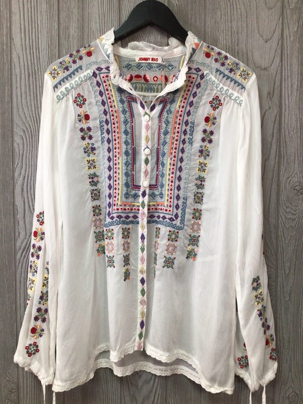 Johnny Was Top Size Small New Pre-owned