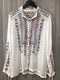 Johnny Was Top Size Small New Pre-owned