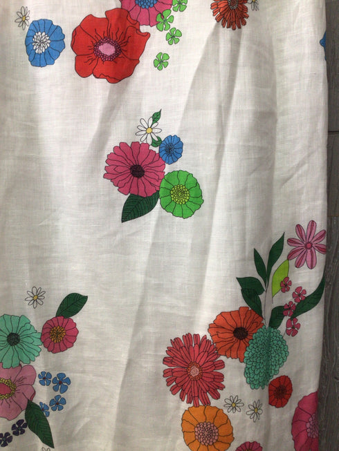 Vilagallo Linen Maxi Dress Size 14