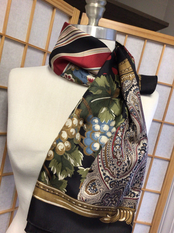 Echo Silk Scarf 1993 70 yr Commemorative Vintage