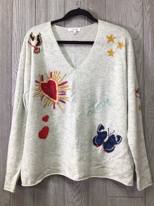 Johnny Was Cashmere Sweater Size Large
