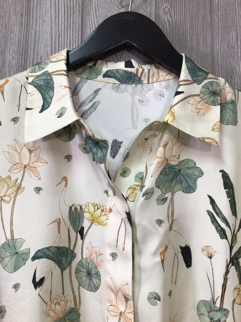 Munthe Silk Blouse Size Medium