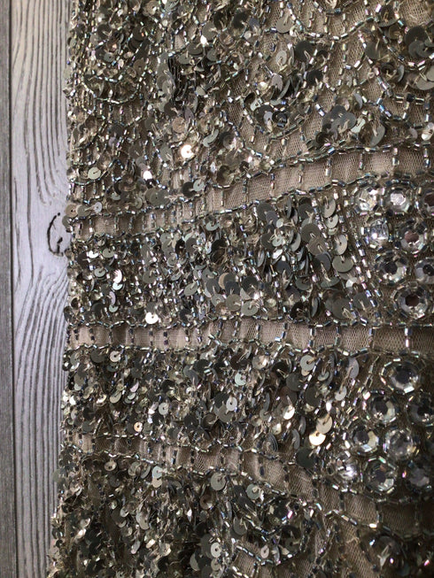 Theia Sequined/Beaded Size 12 Dress