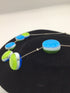 Blue-Green Marano Glass Necklace