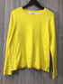 Kinross Cashmere Knit Sweatshirt Size Medium