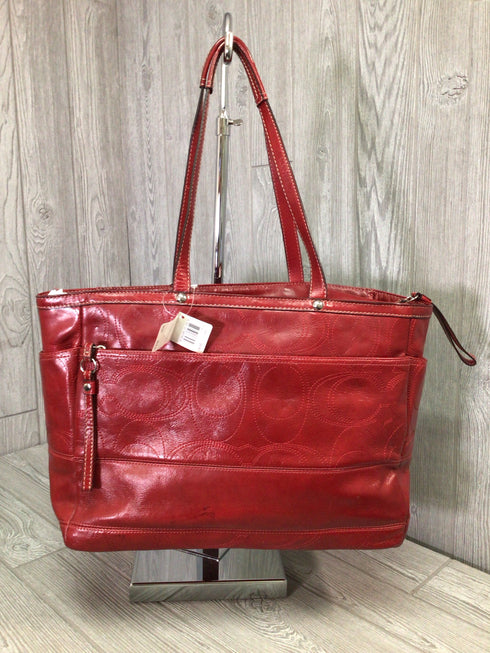 Coach Diaper Bag Tote Patent Leather New pre-owned
