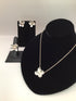 RLM Studios Dogwood Blossom Silver SET Necklace Earrings Ring