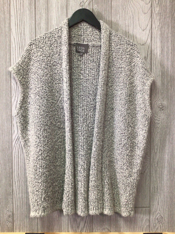 Leo & Sage Wool/Cash Boucle Vest Size Small/Petite