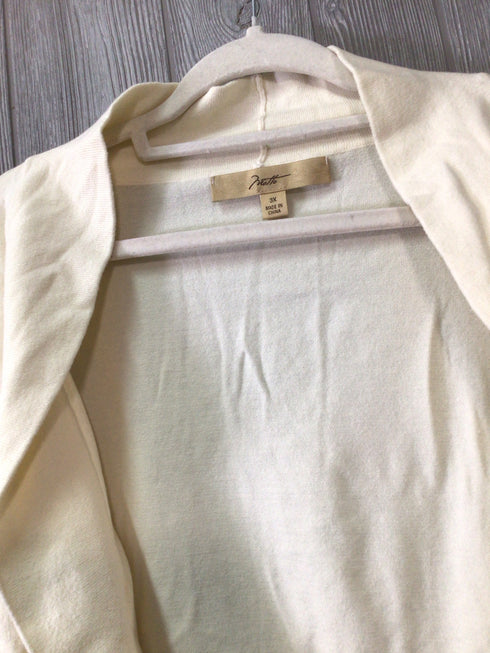 Motto Crop Open Cardigan Size 3X