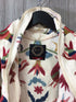 Johnny Was Biya Cardigan Hooded Size X-Large