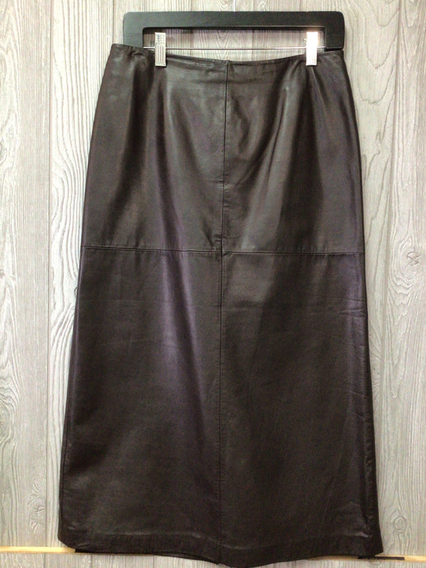 Ann Taylor Leather Skirt Size 10
