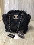 Chanel Quilted Tweed Tote Pre-owned