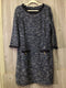 Talbots Dress Weave Size 10