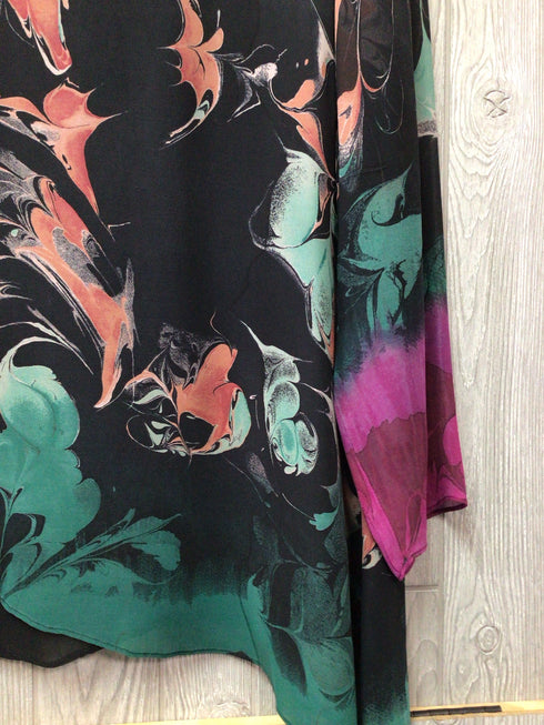 Citron silk Top Size 1X