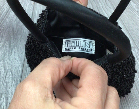 Carlo Felini Evening Bag Beaded Vintage