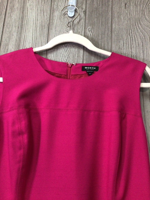 Worth Dress Silk Sheath Size 10