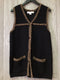 Kristen Scarcelli Vintage knit Vest Size Medium
