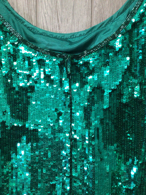 La Divina Sequined Dress Size Large New pre-owned