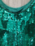 La Divina Sequined Dress Size Large New pre-owned