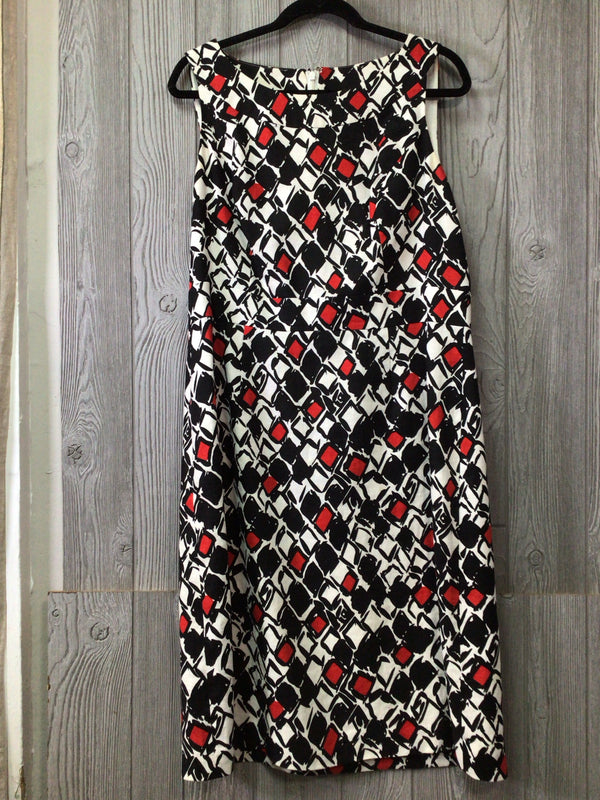 Talbots Dress Linen Size 14