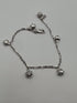 18k White Gold delicate Charm Bracelet