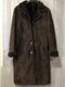 Barneys Natural Shearling Coat Size Large