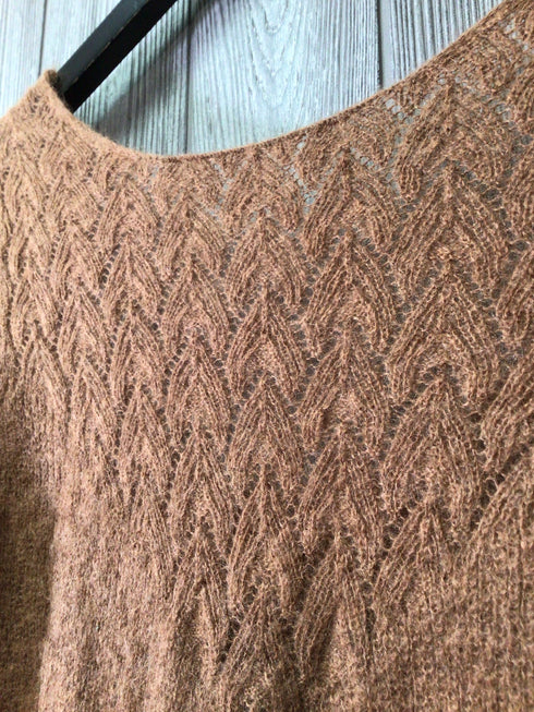 Sezane Sweater Openwork Size Small