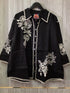 Johnny Was Addison Kimono sleeve Shirt Linen Size XX-Large-Petite New