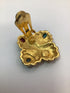 Fendi Gripoix Vintage Earrings clip-on