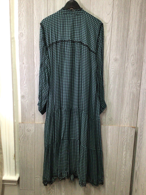 Johnny Was Jade Dress Silk Maxi Size X-Large