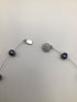 Black Pearl station Necklace