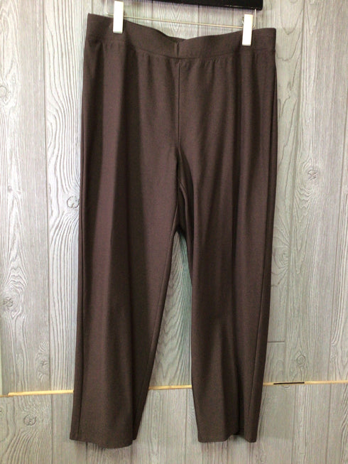 Eileen Fisher Pants stretch crepe Size Large-Petite