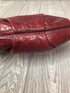Prada Vitello Shine Leather Pouch Amaranto 1N1422 Pre-owned