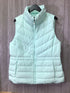 Talbots Puffer Vest faux-fur Size Large