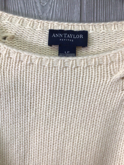 Ann Taylor Cashmere Sweater Size Large-Petite