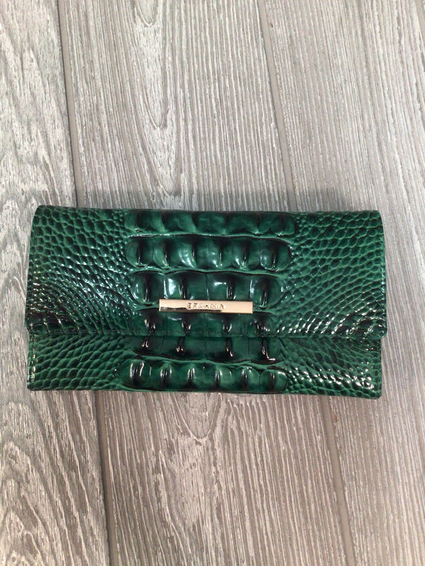 Brahmin Emerald Cordelia Melbourne Leather Wallet