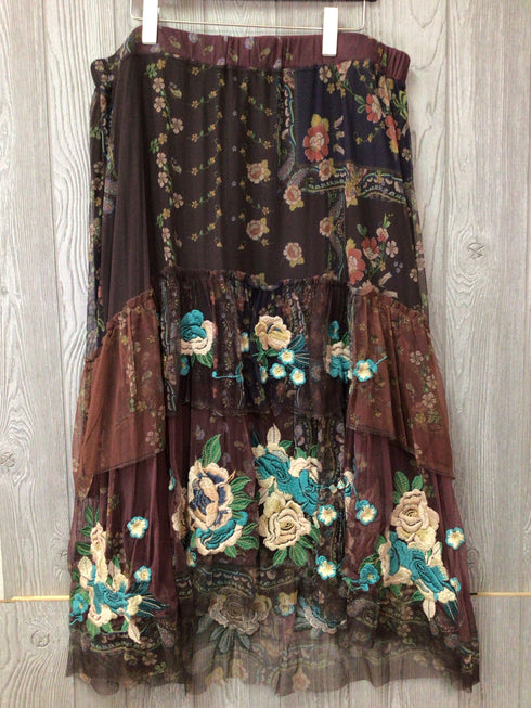 Johnny Was BIYA Maxi Skirt Size X-Large