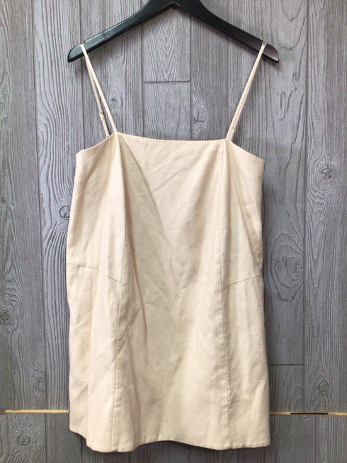 Mare Mare Square neck mini Dress linen Size Small