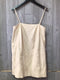 Mare Mare Square neck mini Dress linen Size Small