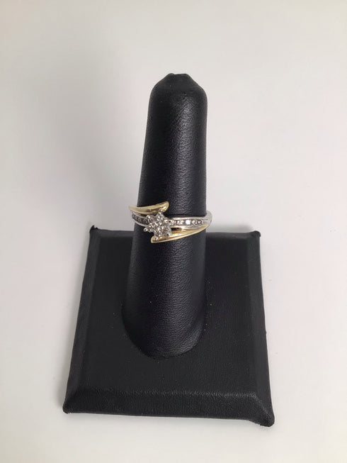 10k Gold Diamond Ring Estate