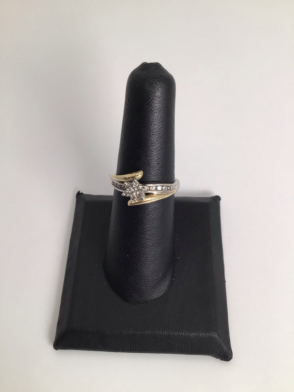 10k Gold Diamond Ring Estate