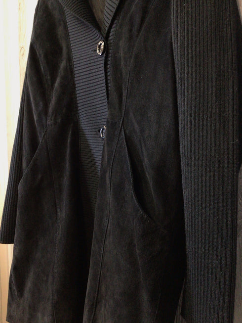 Bradley Suede Coat Size Medium