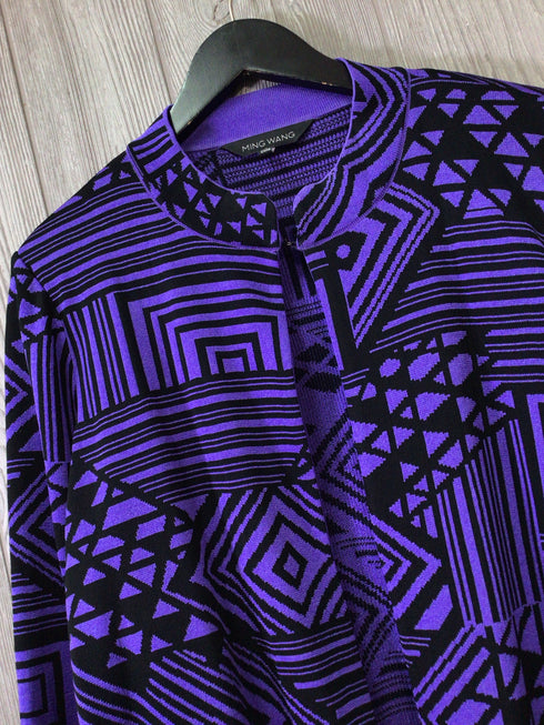 Misook Cardigan Size 1X Knit
