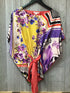 Cabi Silk Top with Belt Size Medium