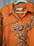 Equipment Satin Blouse Size X-Large