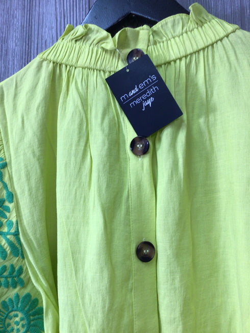 THML Top Lemon-lime Size X-Large New