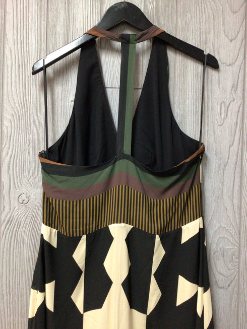 Vince Camuto Mixed-Knit Maxi Dress Size Large