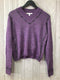Autumn Cashmere Cash/Silk Knit Sweater Size Medium